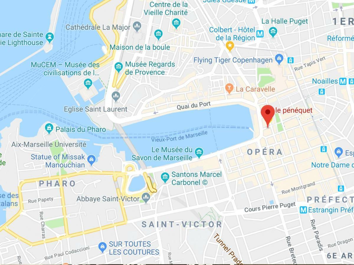 Le Penequet : L'Appartement Du Vieux Port ☺ Марсель Экстерьер фото